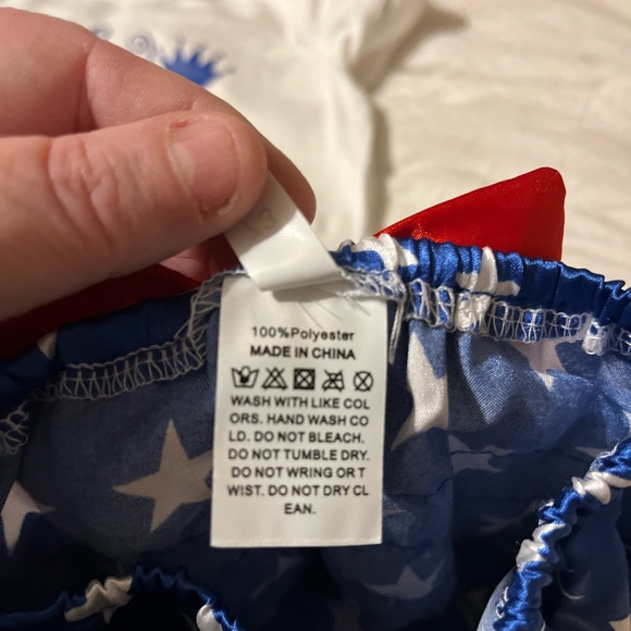 Little‎ Miss America Baby Outfit Fourth Of July 3-9 Months Precious Baby Outfit - Picture 6 of 6